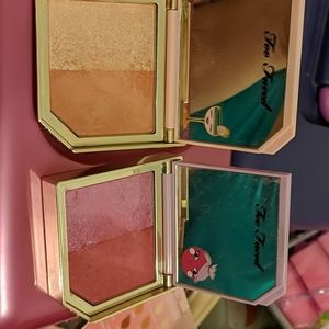 AUTHENTIC too faced plumagranate berries &  bubbly